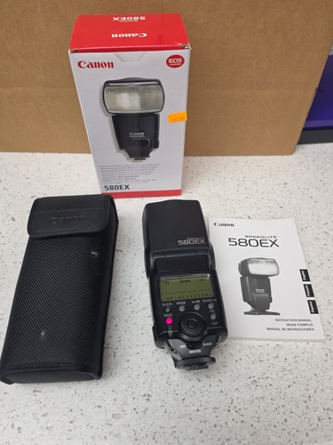 Canon speedlite 580ex flash - canon,