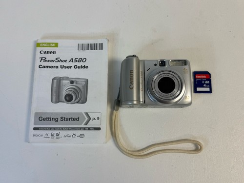 Canon powershot a580 silver - canon,