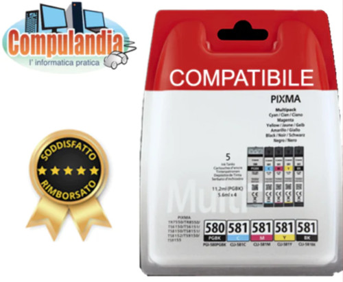 Compatibile canon 580 581 - 580, +