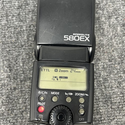 Canon speedlite 580ex tested - canon,