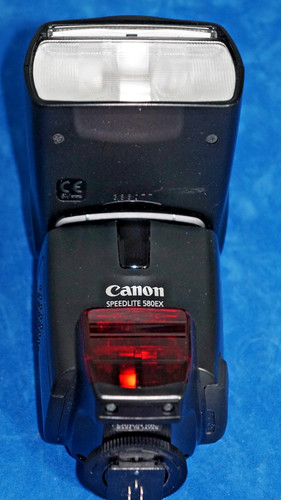Canon 580 speedlight flash - canon, ex