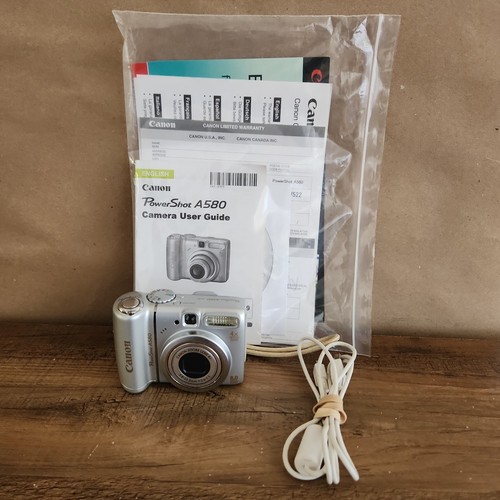 Canon powershot a580 mp 4x - canon,