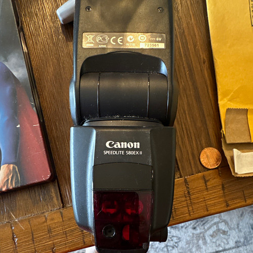 Canon speedlite 580ex shoe - canon, ii