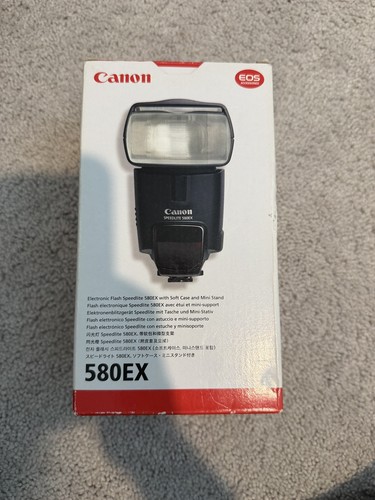 Canon speedlite 580ex - canon,